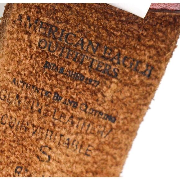 AEO BROWN GENUINE LEATHER 1 1/4"Wd STUDDED CASUAL DRESS WOMEN'S BELT Sz S (93T - Picture 8 of 13